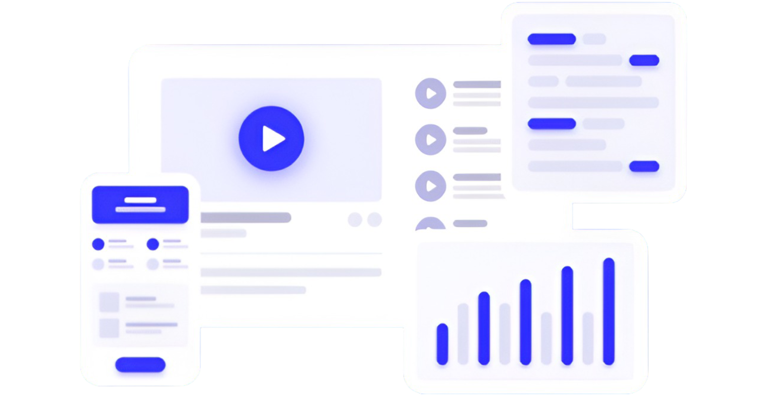 Learning dashboard interface