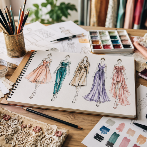 Fashion Illustration Basics: From Creative Sketches to Professional Design Skills